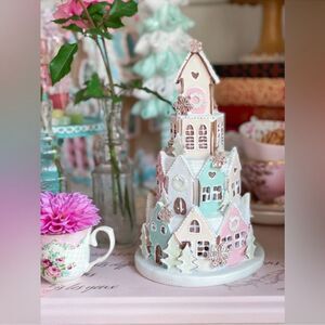 New Pastel Gingerbread Sugar Castle